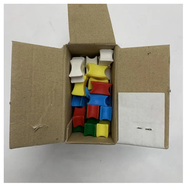 Osculati Durable Plastic Chain Markers for Marine Use - 12mm Diameter, 40 Colored Pieces Set - 01.501.12 Dernier Modèle