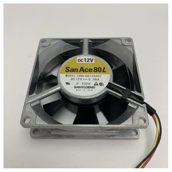 Furuno X-Band Radar Fan Motor 12V DC 0.26A Sanyo Denki San Ace 80L Cooling Fan Vente Directe