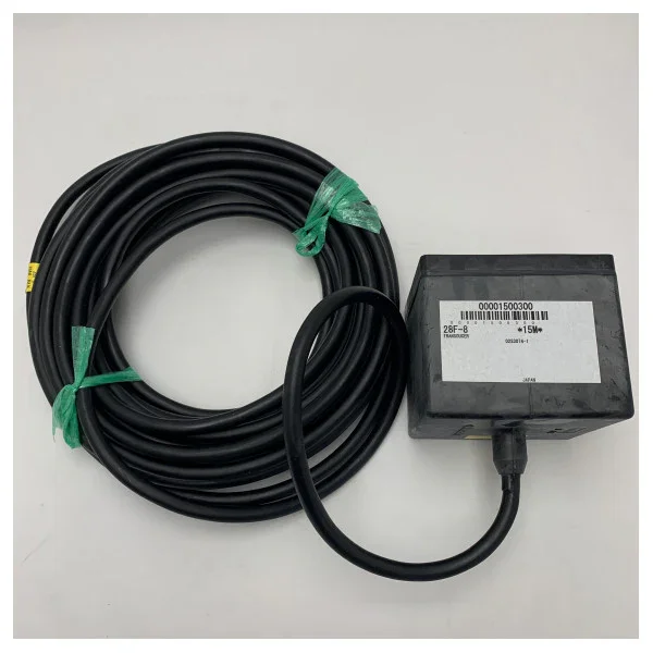 Meilleur Choix Furuno FCV-1900 Marine Sonar Transducer 28F-8 with 15m Cable for Accurate Underwater Detection
