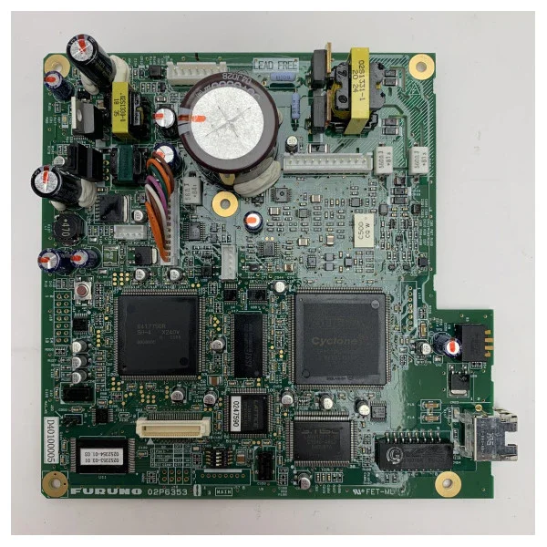 Livraison Express Furuno Fish Finder PCB 02P6353A Main Board for Reliable Underwater Signal Processing