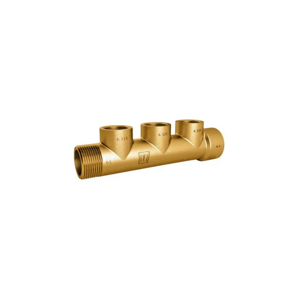 Vetus Brass Marine Manifold 1x G1 to 3x G3/4 for Water and Fuel Systems - MAN3G3-4 Acheter Direct
