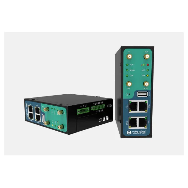 Meilleur Prix Robustel Transas R3000-Q4LB Maritime Industrial Wifi Router - Secure Shipboard Networking Solution