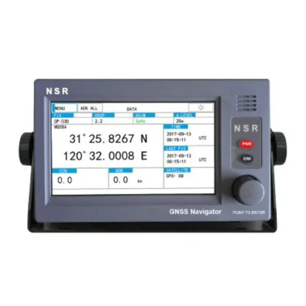 NSR GNSS Navigator NGR-3000 Marine Navigation System - Reliable GPS for Professional Maritime Use Offre Spéciale