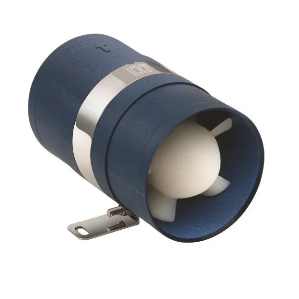 Commander Vite Vetus TWINLINEC 24V Inline Marine Ventilator 76mm - Powerful Ventilation Fan for Boats and Ships