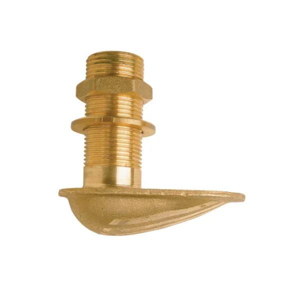 Jusqu'à Épuisement Des Stocks Vetus Brass Boat Water Scoop Strainer 1 1/2 Inch - Marine Through Hull Intake for Boats and Yachts