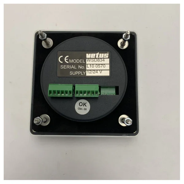 Vetus WSD834 wind indication and direction display Prix Choc