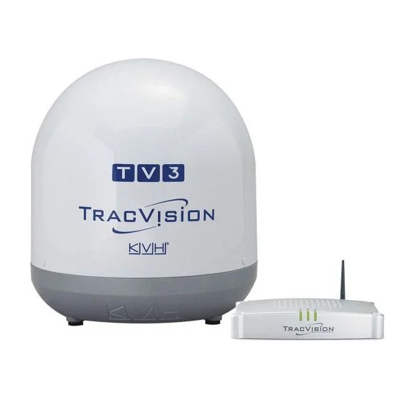 Satisfait Ou Remboursé KVH TracVision TV3 Maritime Satellite TV System with IP-Enabled TV-Hub B for Sea