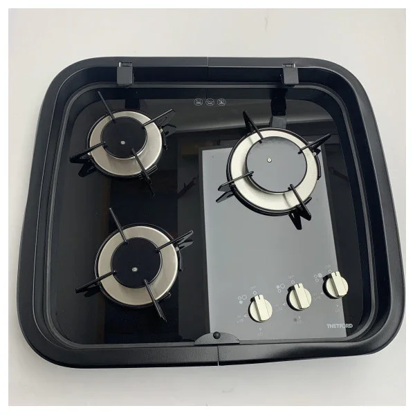Thetford SHB16998-SP 3-Burner Portable Marine Gas Cooktop with Spark Ignition Quantité Limitée