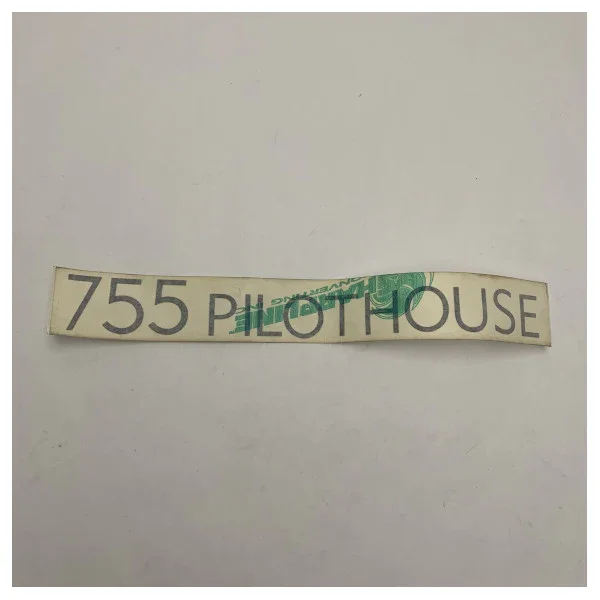 Quicksilver Marine Graphic 755 Pilothouse logo Weatherproof Sticker Quantité Limitée