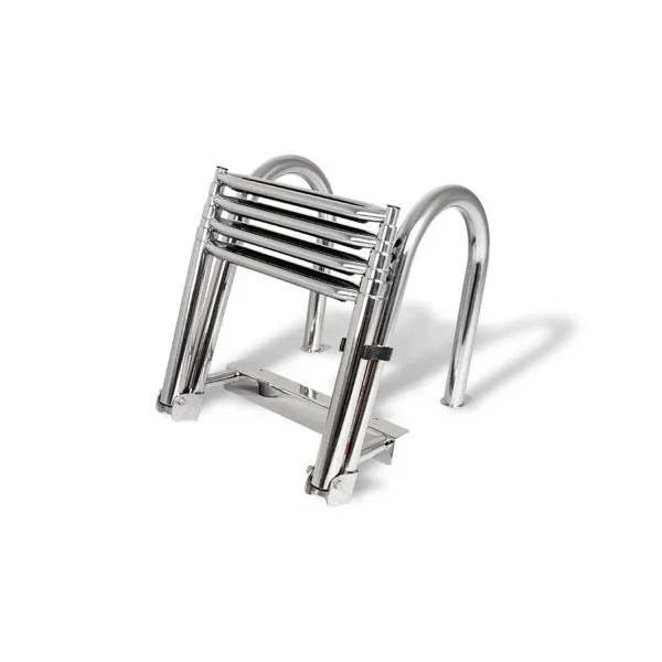 Authentique Stainless steel foldable marine 3-steps boarding ladder - 875000