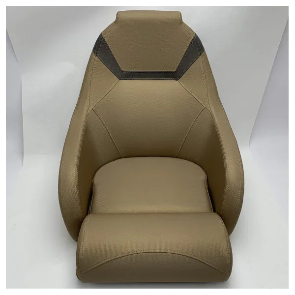 Usine Directe Uttern foldable flip up pilot steering cockpit seat beige - 2161870