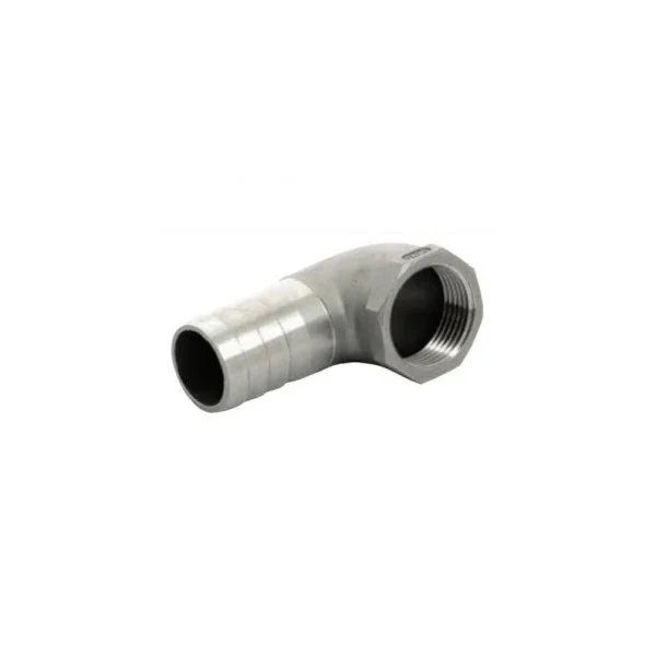 Vetus stainless steel 90 degree hose connector 1 1/2 inch - QB05FH-39 Produit De Marque