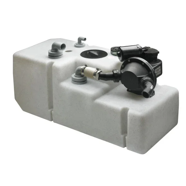 Offre Limitée Vetus WWS8824B 88L waste water tank system with pump 24V