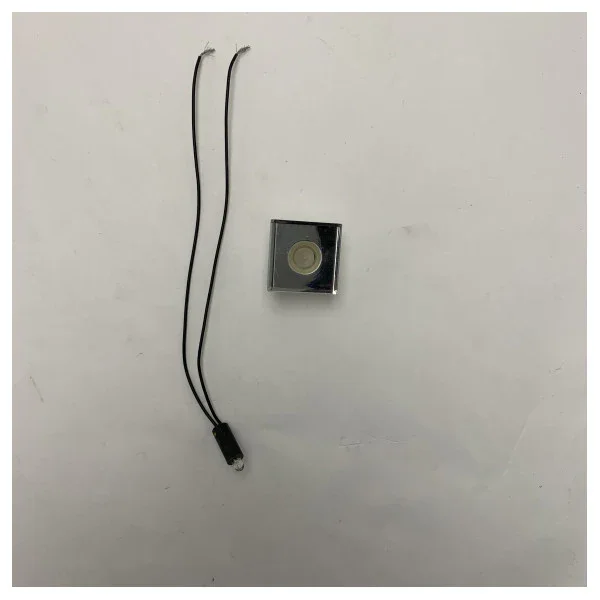 Prix Bas BCM 3271/0035 CR.L. stainless steel LED square courtesy light