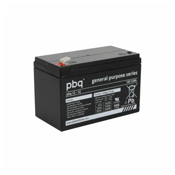 PNB 12V 12Ah General Purpose AGM Battery for Marine & Backup Power Applications Jusqu'à Épuisement Des Stocks