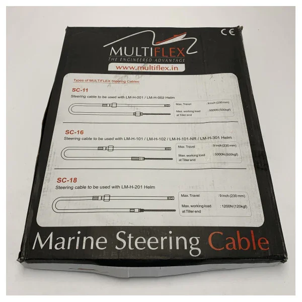 Affaire À Saisir Multiflex SC-16 Steering Cable for Marine Helm Systems - Durable Boat Steering Solution