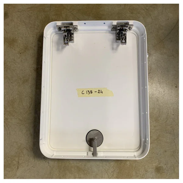 Livraison Express CRN white coated stainless steel access hatch - 425478