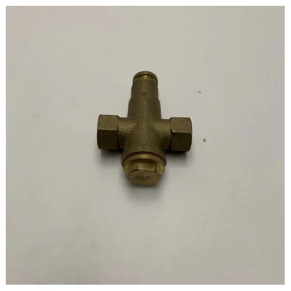 3/8 Inch Brass Marine Button Tap - Durable Corrosion-Resistant Maritime Connector Commander Maintenant