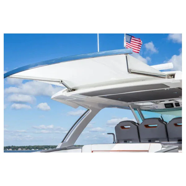 Makefast stainless steel retractable bimini B268 cm black - AN-00958 Meilleur Prix