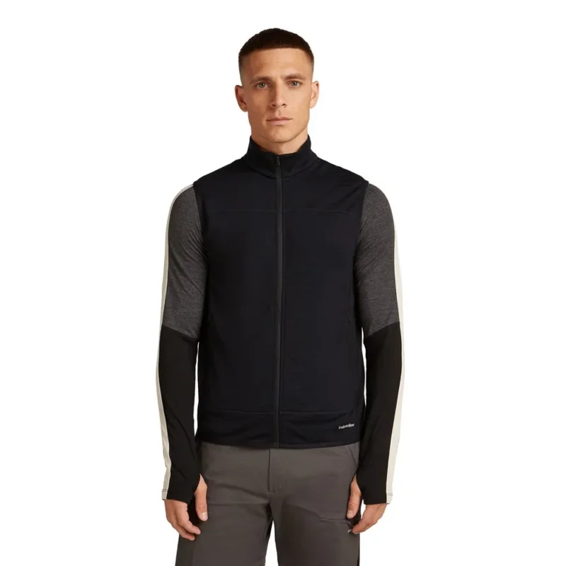 Expédition Rapide Icebreaker Gilet Merino Blend 300 RealFleece™ Descender