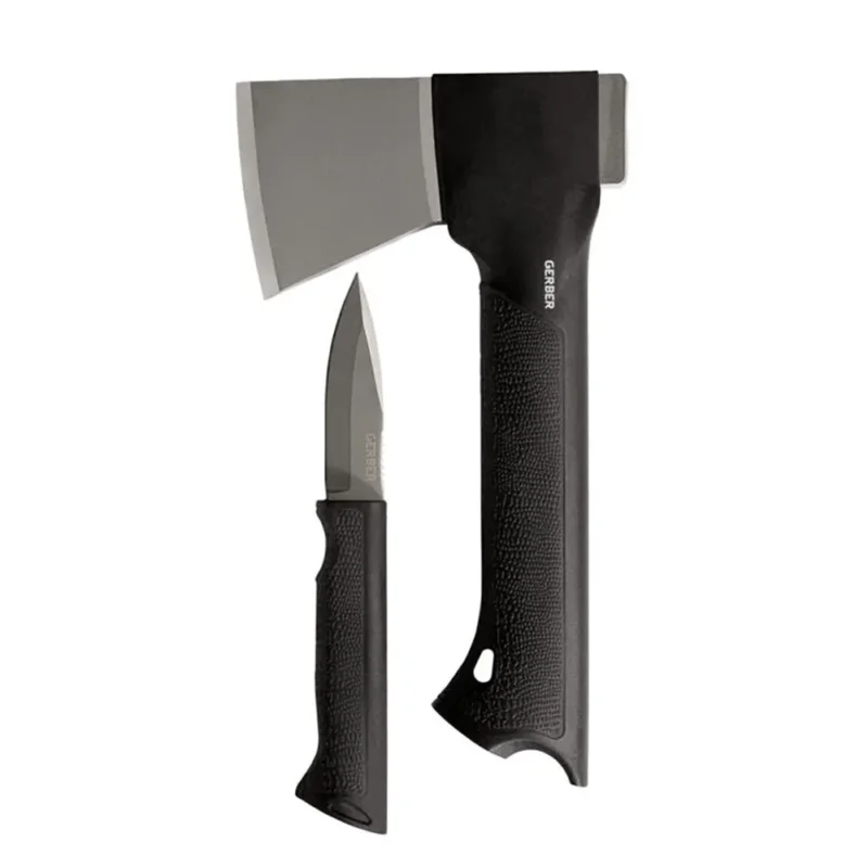 Gerber Hache + Couteau Gator Combo Retour Gratuit