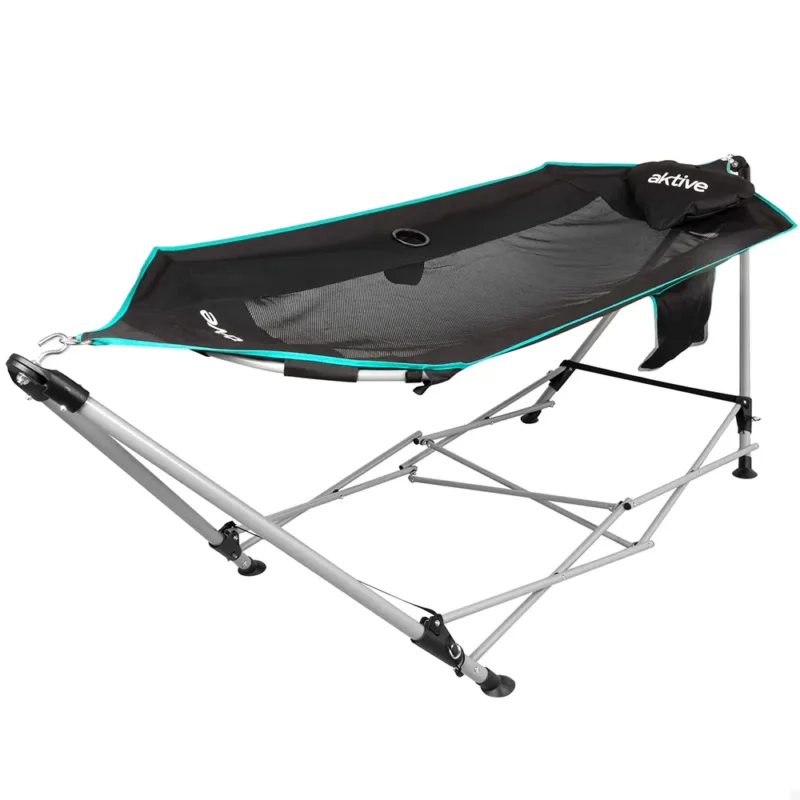 Super Prix Colorbaby Hamac de camping Meta avec poche et coussin 265x78x80 cm