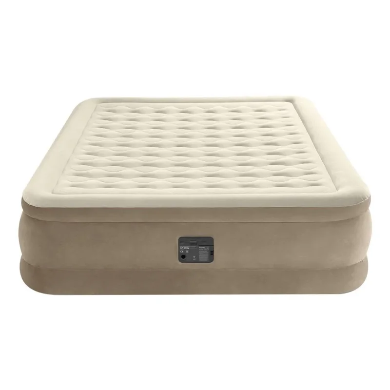 Intex Lit gonflable queen size ultra moelleux Dernier Modèle