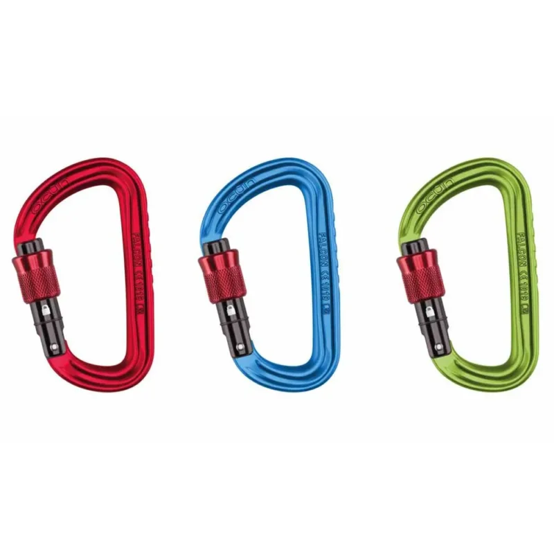 Ocun Mousqueton Falcon Screw 3 unités Offre Limitée