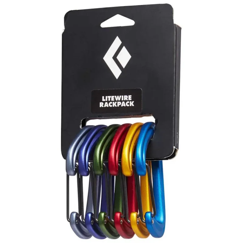 Seulement Aujourd'hui Black Diamond Mousqueton Lite Wire 6 unités