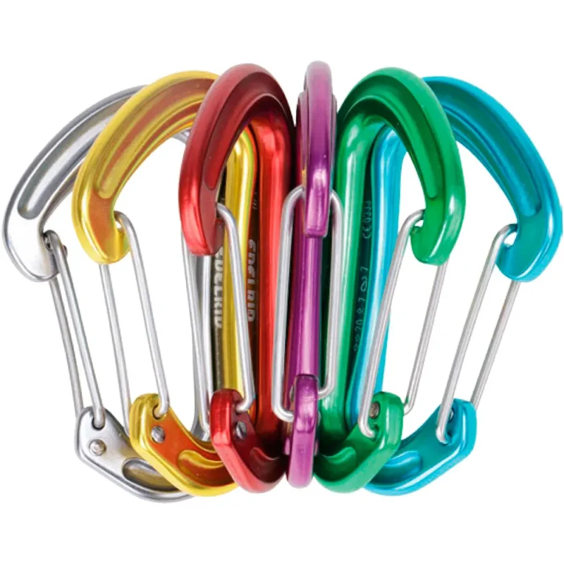 Solde Edelrid Mousqueton Nineteen G Assorti 6 unités