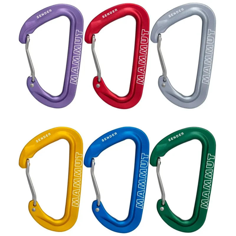 Mammut Mousqueton Sender Wire Rackpack Certifié