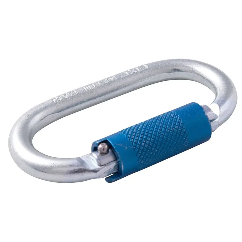 Bon Marché Fixe Climbing Gear Mousqueton Steel Automatic Close 20 unités