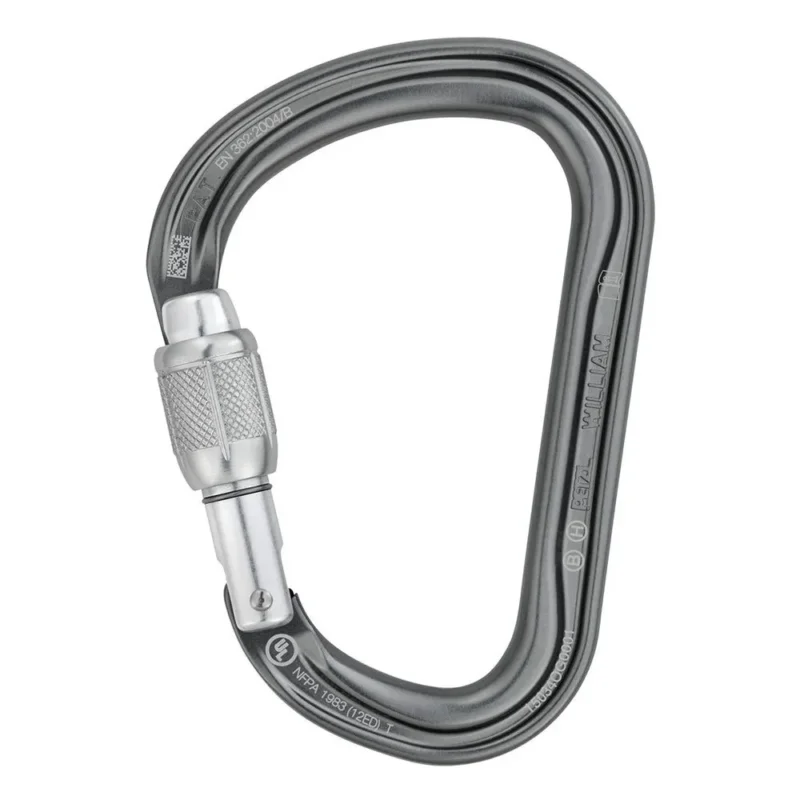 Haute Qualité Petzl Mousqueton William Screw Lock
