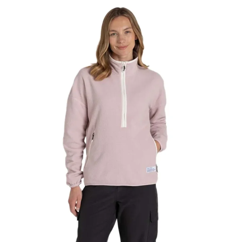 Prix Promo Craghoppers Polaire demi-zip CO2 Renu