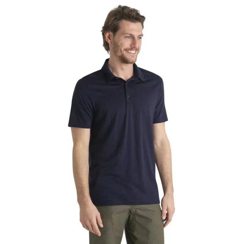 Icebreaker Polo à manches courtes Merino 150 Tech Lite III Prix Promo
