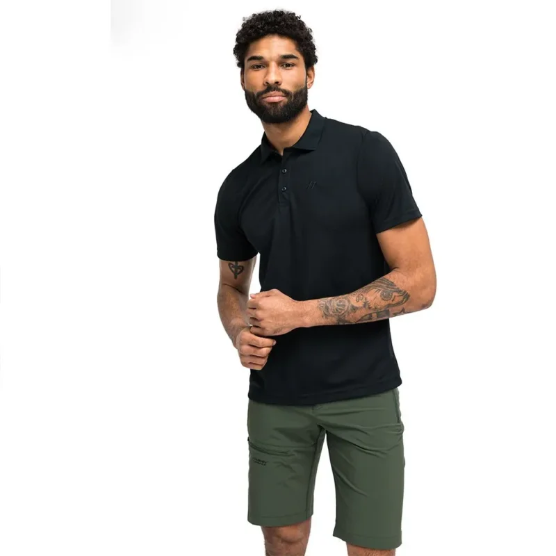 Meilleur Prix Maier Sports Polo à manches courtes Ulrich