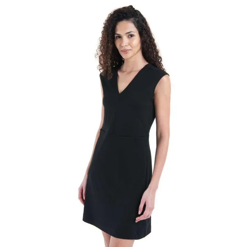 Icebreaker Robe sans manches Merino 200 Granary V Neck Pas Cher