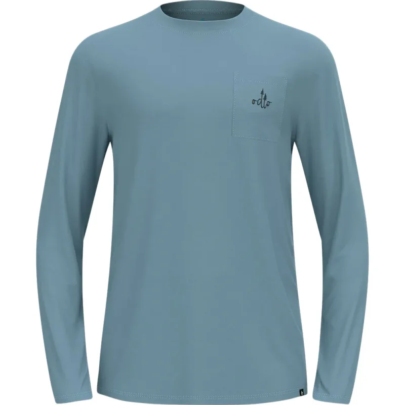 Odlo Sous-vêtement à manches longues Merino 200 Pocket Petit Prix