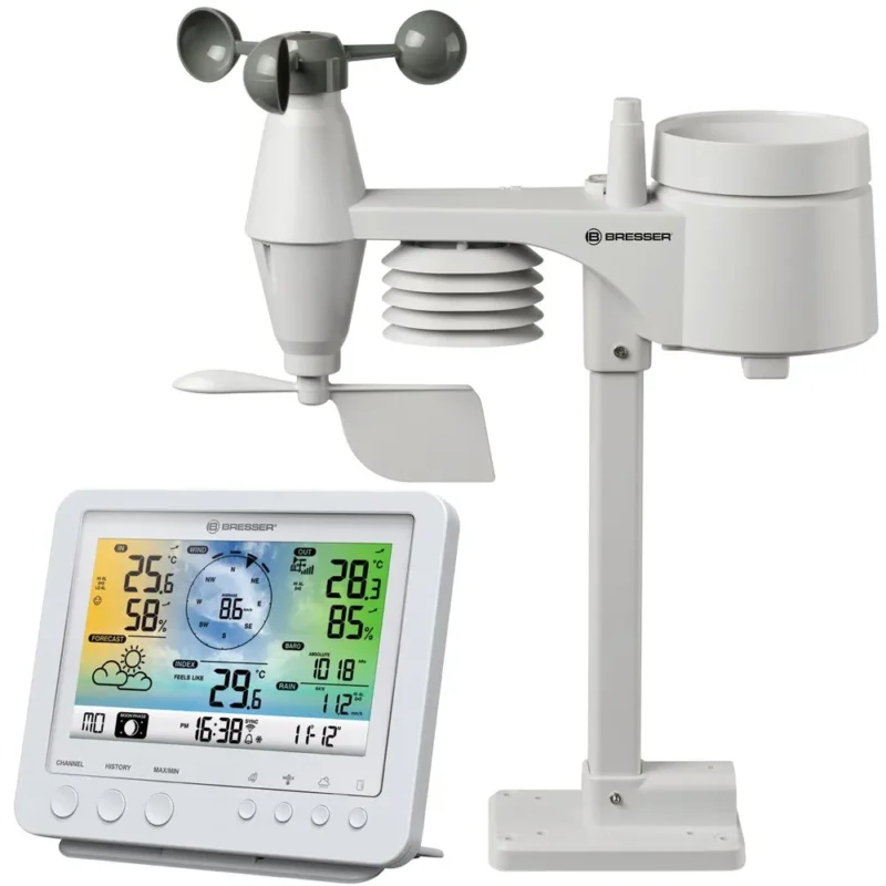 Commande En Gros Bresser Station météorologique Wifi Color Weather Center 5In1 Profi Sensor