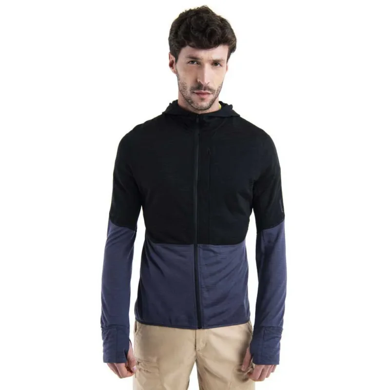 Offre Du Jour Icebreaker Sweat-shirt à zip Merino 200 RealFleece Descender