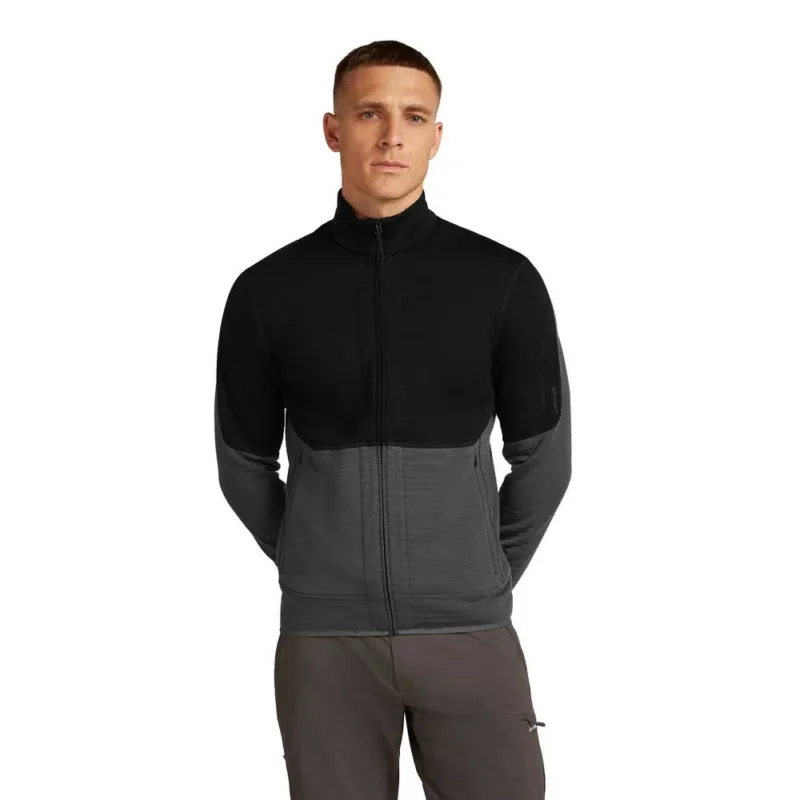 Prix Réduit Icebreaker Sweat-shirt à zip Merino 400 RealFleece™ Descender