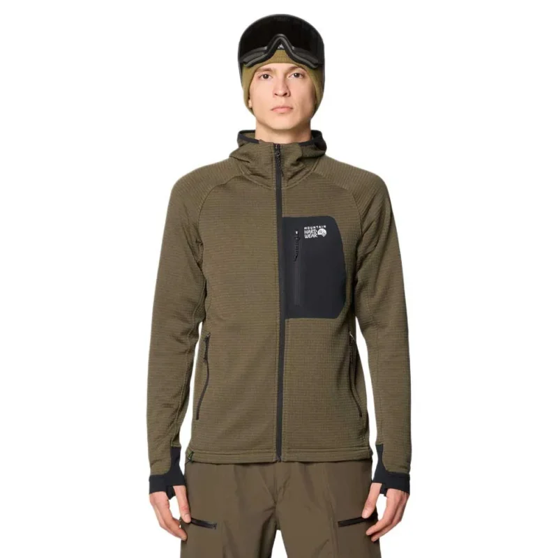 Expédié Aujourd'hui Mountain Hardwear Sweat-shirt à zip Polartec® Power Grid™