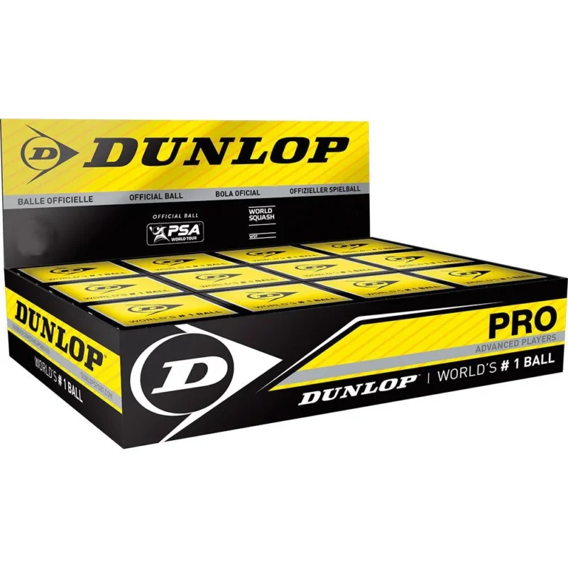 Vente Flash Dunlop Balles de squash Pro