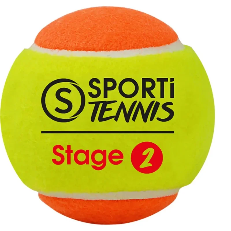 Sporti France Balles de tennis Stage 2 36 unités Prix Bas