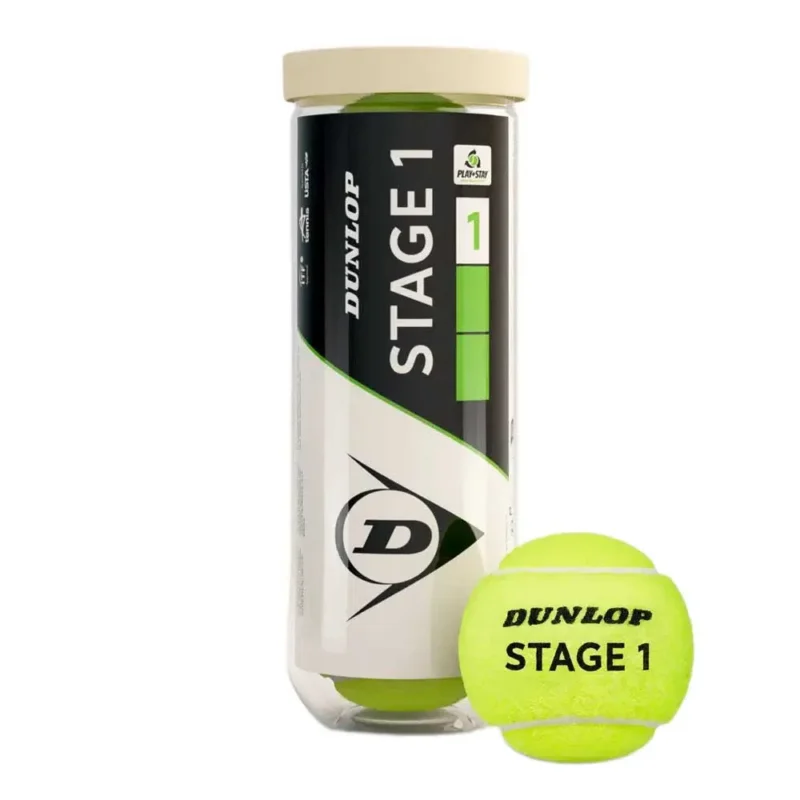 Meilleure Vente Dunlop Boîte de 3 balles de tennis Tb étape 1