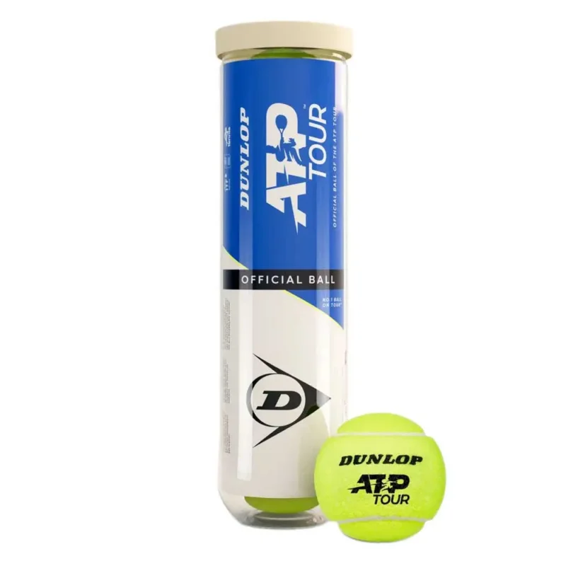 Prix Promo Dunlop Boîte de 4 balles de tennis Tb atp tour