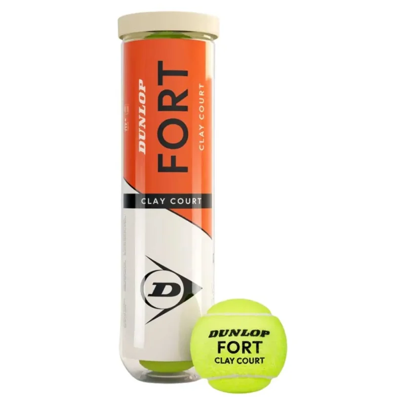 Dunlop Boîte de 4 balles de tennis Tb fort pour terre battue Jusqu'à Épuisement Des Stocks