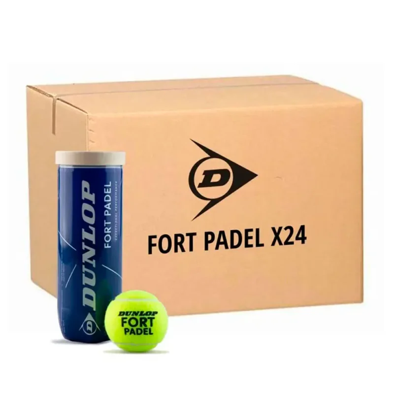 Dunlop Boîte de balles de padel Fort Nouvelle Collection