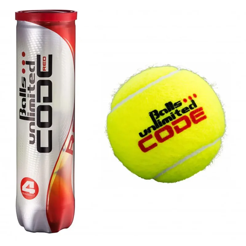 Balls Unlimited Boîte de balles de tennis Code red Dernière Chance