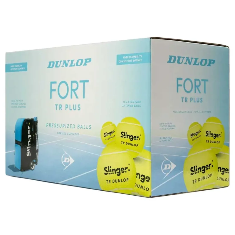 Dunlop Boîte de balles de tennis Fort tr plus Promotion